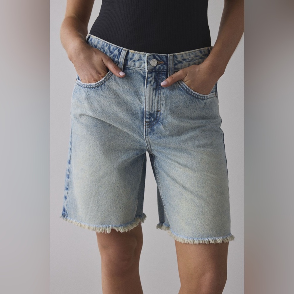 BDG Light Blue Jean Shorts